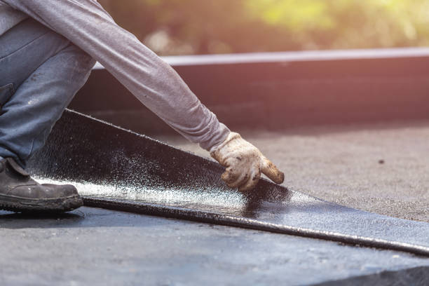 Professional Basement Waterproofing technician working in Coltons Point, MD